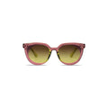 Rose pink oversized square sunglasses with gradient lenses